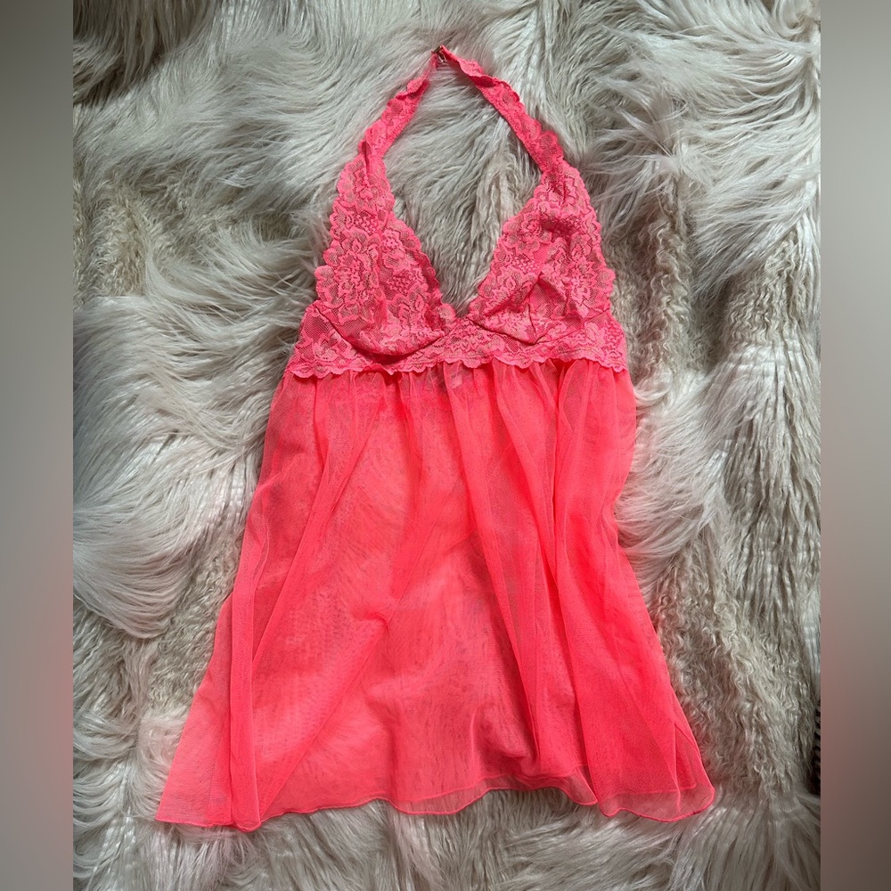 VS halter babydoll lingerie